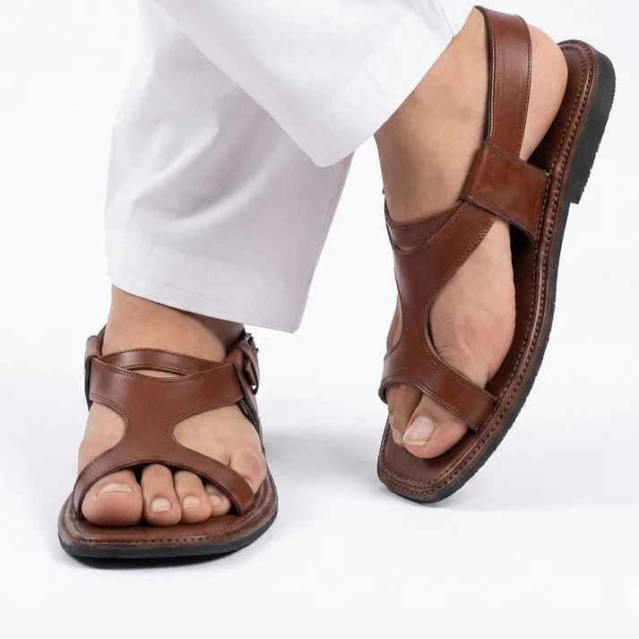Handmade Pure Leather Panjedar Chappal for Men