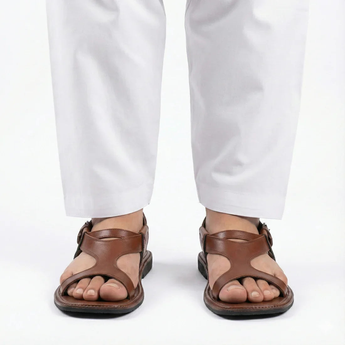 Handmade Pure Leather Panjedar Chappal for Men