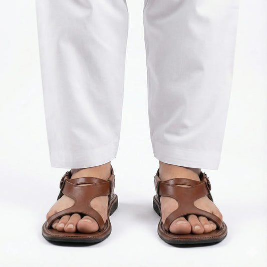 Handmade Pure Leather Panjedar Chappal for Men