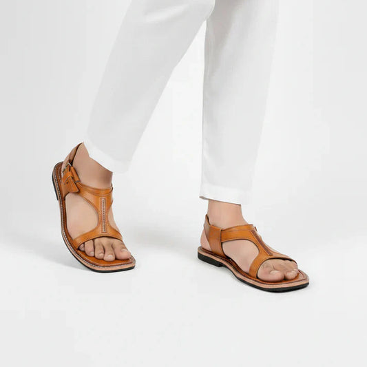 Handmade Pure Leather Panjedar Chappal for Men